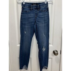 Judy Blue Pull On Elastic Waist Blue Jeans Size 0/24